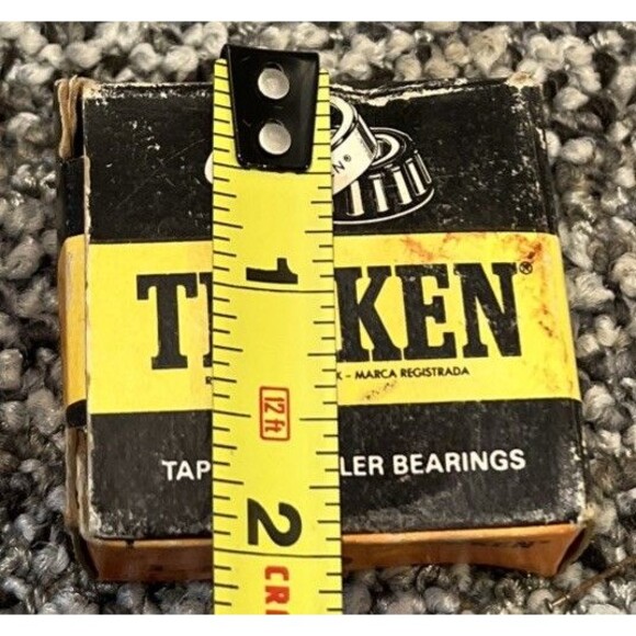 TIMKEN MODEL # L44649 TAPERED ROLLER BEARING THRUST BEARING MADE IN THE USA - Picture 8 of 9